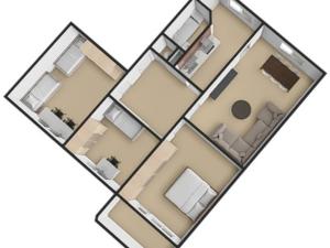 Prodej bytu 4+1, Valašské Klobouky, Luční, 86 m2