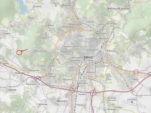 Prodej lesa, Brno, 2492 m2