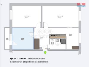 Prodej bytu 3+1, Tišnov, Jamborova, 72 m2