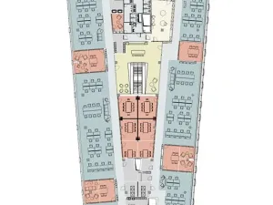 Pronájem kanceláře, Praha - Michle, Vyskočilova, 3000 m2