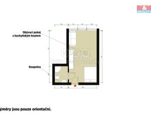 Pronájem bytu 1+kk, Plzeň, Klatovská, 25 m2