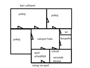 Prodej bytu 3+kk, Děčín, Sládkova, 102 m2