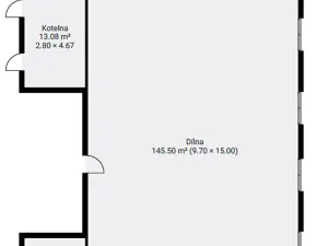 Prodej výrobních prostor, Nýrsko, Klostermannova, 250 m2