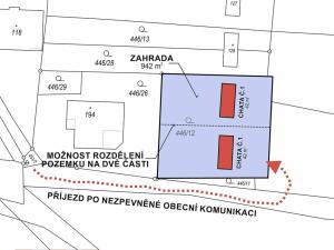 Prodej pozemku pro bydlení, Dačice, 942 m2