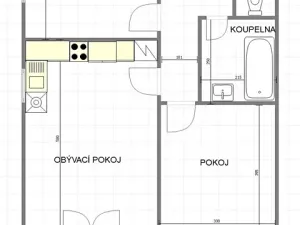 Pronájem bytu 3+kk, Uherský Brod, Jaroslava Hlobila, 60 m2