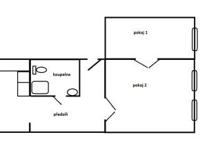 Pronájem bytu 2+1, Teplice, Jankovcova, 56 m2