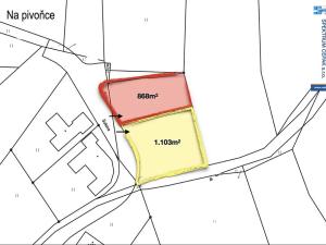 Prodej pozemku pro bydlení, Hluboká nad Vltavou, Sukova, 1103 m2