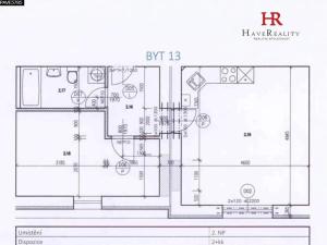 Pronájem bytu 2+kk, Benešov, Na Chmelnici, 46 m2