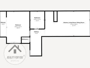 Pronájem bytu 2+kk, Praha - Libeň, U Balabenky, 62 m2