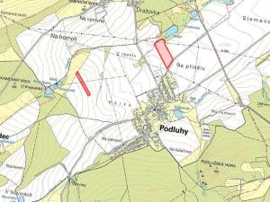 Prodej pole, Podluhy, 67756 m2