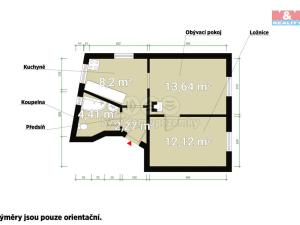 Prodej bytu 2+1, Karlovy Vary - Drahovice, Prašná, 53 m2