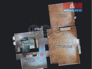 Pronájem bytu 2+1, Praha - Košíře, Kvapilova, 58 m2