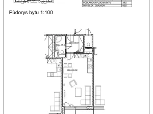 Pronájem bytu 2+kk, Pardubice, Pod Vinicí, 63 m2