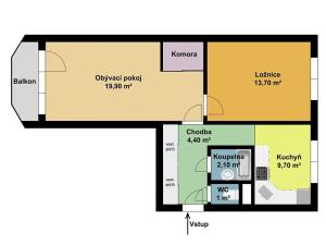Prodej bytu 2+1, Tišnov, Jamborova, 53 m2