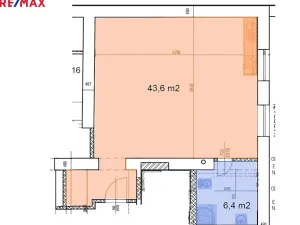 Pronájem bytu 1+kk, Praha - Holešovice, Ortenovo náměstí, 50 m2