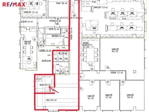 Pronájem kanceláře, Praha - Kobylisy, Horňátecká, 10 m2