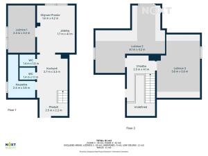 Pronájem bytu 4+1, Benecko, 81 m2