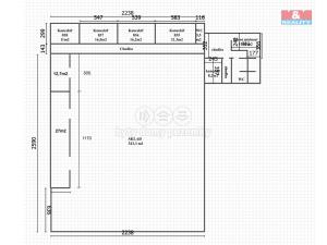 Pronájem skladu, Brno - Černovice, Hájecká, 622 m2