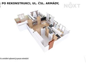Prodej bytu 3+1, Zábřeh, Československé armády, 60 m2