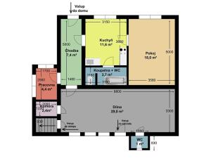 Prodej rodinného domu, Deblín, 80 m2