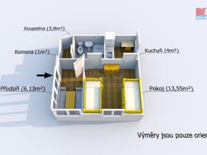 Prodej chaty, Újezd nade Mží, 26 m2