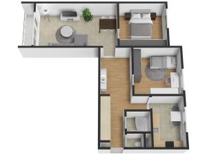 Prodej bytu 3+1, České Budějovice, J. Bendy, 78 m2