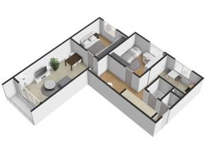 Prodej bytu 3+1, České Budějovice, J. Bendy, 78 m2