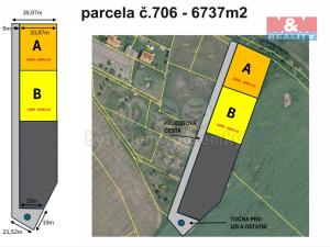 Prodej pozemku pro bydlení, Písek - Smrkovice, 1000 m2