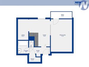 Pronájem bytu 1+kk, Vacov, 48 m2