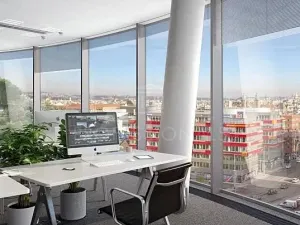 Pronájem kanceláře, Praha - Smíchov, Plzeňská, 387 m2