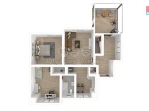Prodej rodinného domu, Přeštice, Rebcova, 95 m2