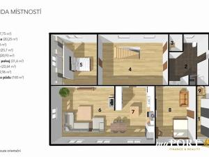 Prodej vícegeneračního domu, Chyše, Žižkovo náměstí, 322 m2