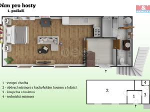 Prodej rodinného domu, Středokluky, Kladenská, 705 m2
