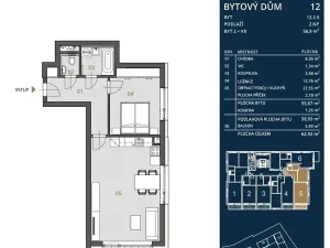 Pronájem bytu 2+kk, Opava, Císařského pluku, 62 m2