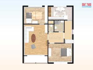 Pronájem bytu 3+1, Česká Lípa, Žitavská, 74 m2