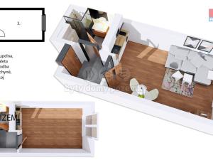 Prodej bytu 1+kk, Praha - Třebonice, U Zličína, 22 m2