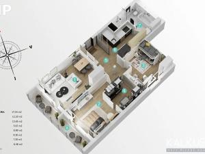 Prodej bytu 3+kk, Hradec Králové, třída Edvarda Beneše, 79 m2