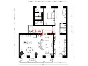 Pronájem bytu 3+kk, Praha - Nové Město, Masarykovo nábřeží, 129 m2