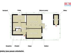 Pronájem bytu 3+1, Holýšov, Sokolovská, 69 m2