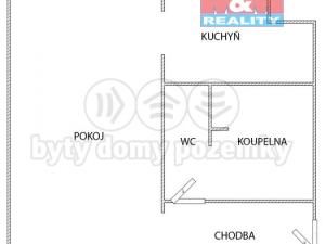 Pronájem bytu 1+kk, Poděbrady - Poděbrady III, Fügnerova, 35 m2