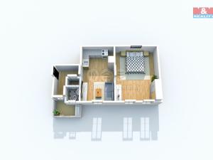 Prodej bytu 1+1, Děčín, Jeronýmova, 41 m2