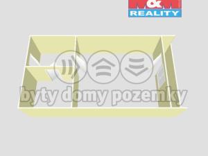 Pronájem bytu 1+kk, Jablonec nad Nisou - Mšeno nad Nisou, F. L. Čelakovského, 34 m2