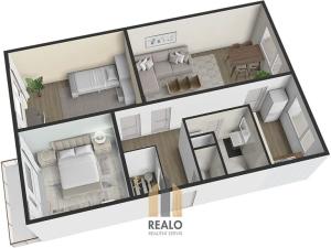 Prodej bytu 3+1, Třešť, Nerudova, 74 m2
