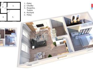 Prodej bytu 2+kk, Královec, 51 m2