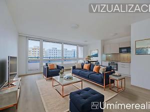 Pronájem bytu 3+kk, Praha - Stodůlky, Bašteckého, 74 m2