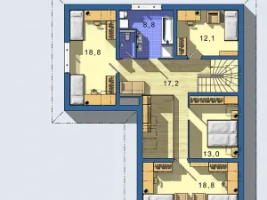 Prodej rodinného domu, Rudná, Na Skalce, 183 m2