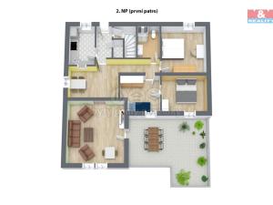 Prodej rodinného domu, Žlutice, Poděbradova, 91 m2