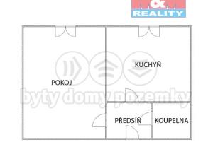 Pronájem bytu 1+1, Most, Lesní, 28 m2