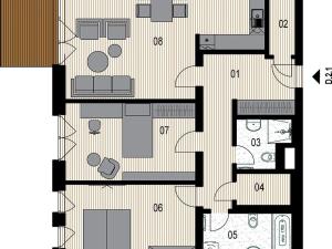 Prodej bytu 3+kk, Praha, Mezitraťová, 94 m2