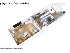 Prodej bytu 1+1, Šumperk, Čajkovského, 41 m2